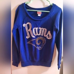 LA Rams LS cozy Junk Food brand shirt